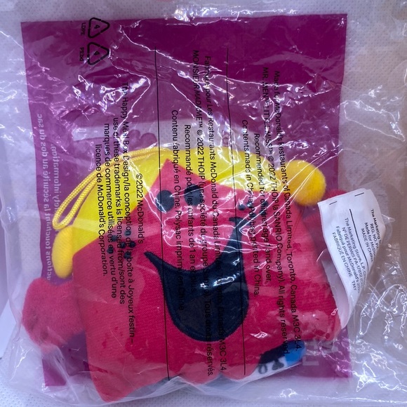 5 McDonald’s Happy Meal Mr. Men Little Miss Plush Stuffed Hanging Toys - Picture 5 of 11